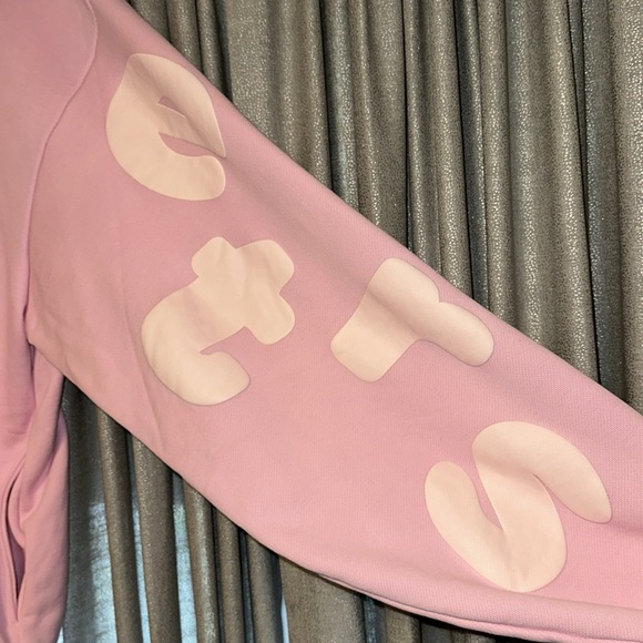 Red Letters Scattered Hoodie - Picture 2 of 5